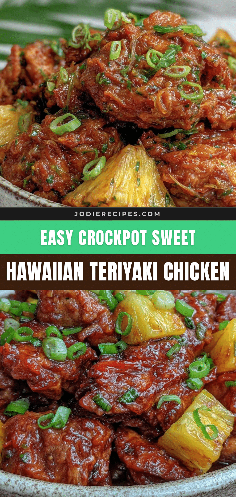 easy crockpot hawaiian teriyaki chicken recipe