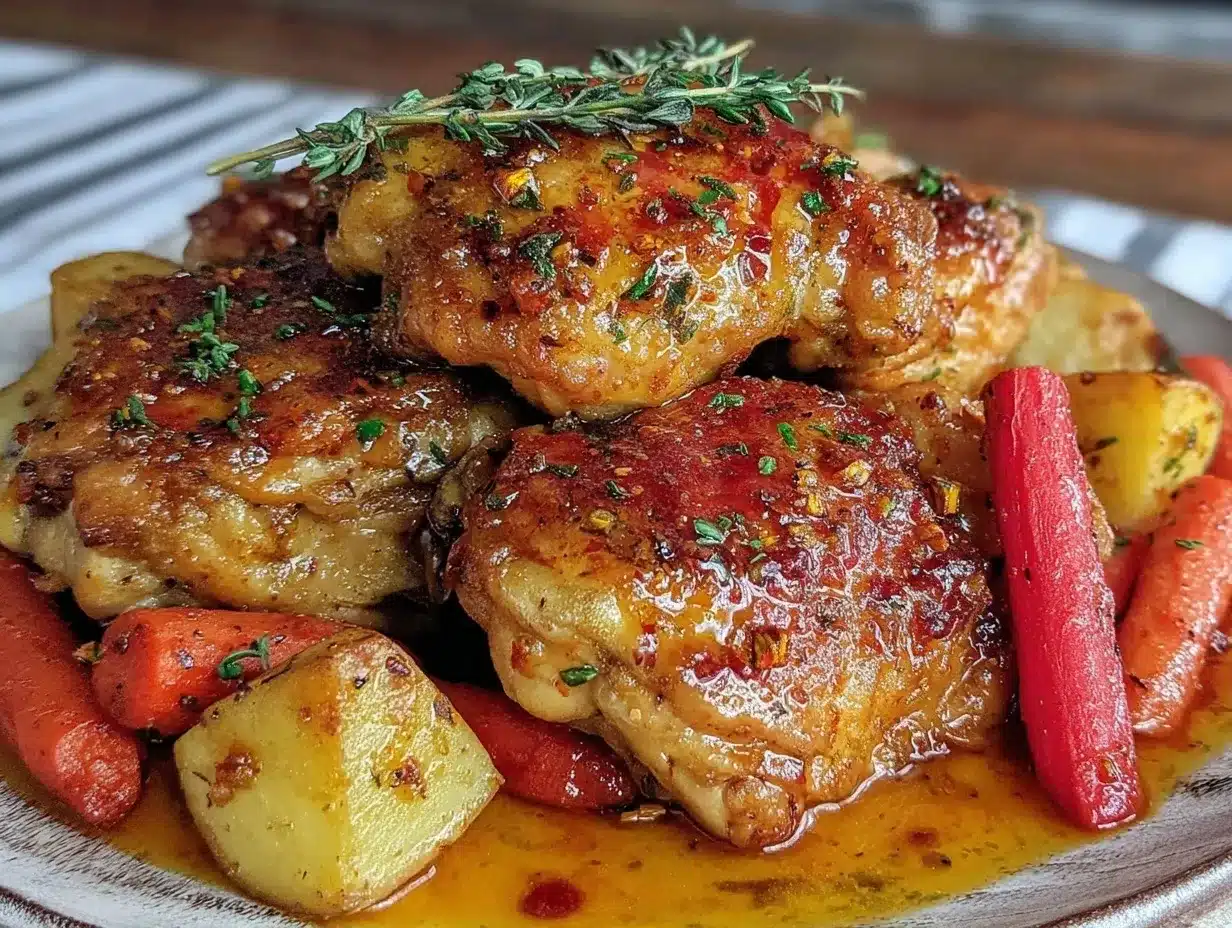 easy crockpot honey garlic chicken preparation steps