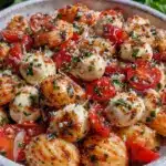 Fresh Caprese Pasta Salad - featured image