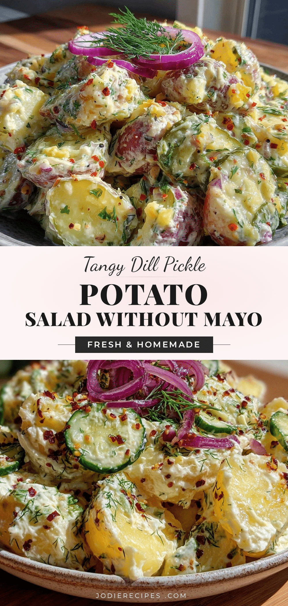 fresh dill pickle potato salad recipe