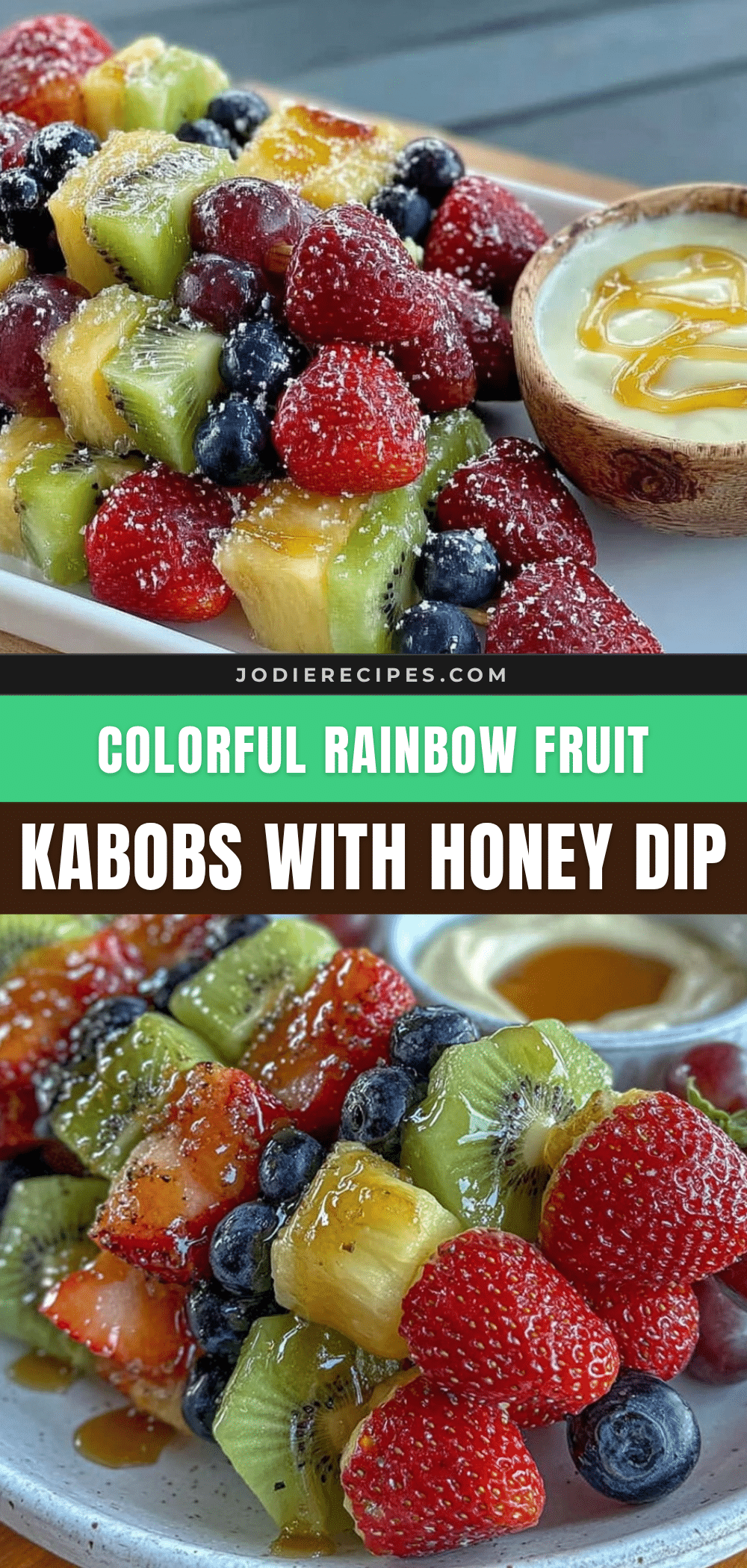 fresh rainbow fruit kabobs recipe