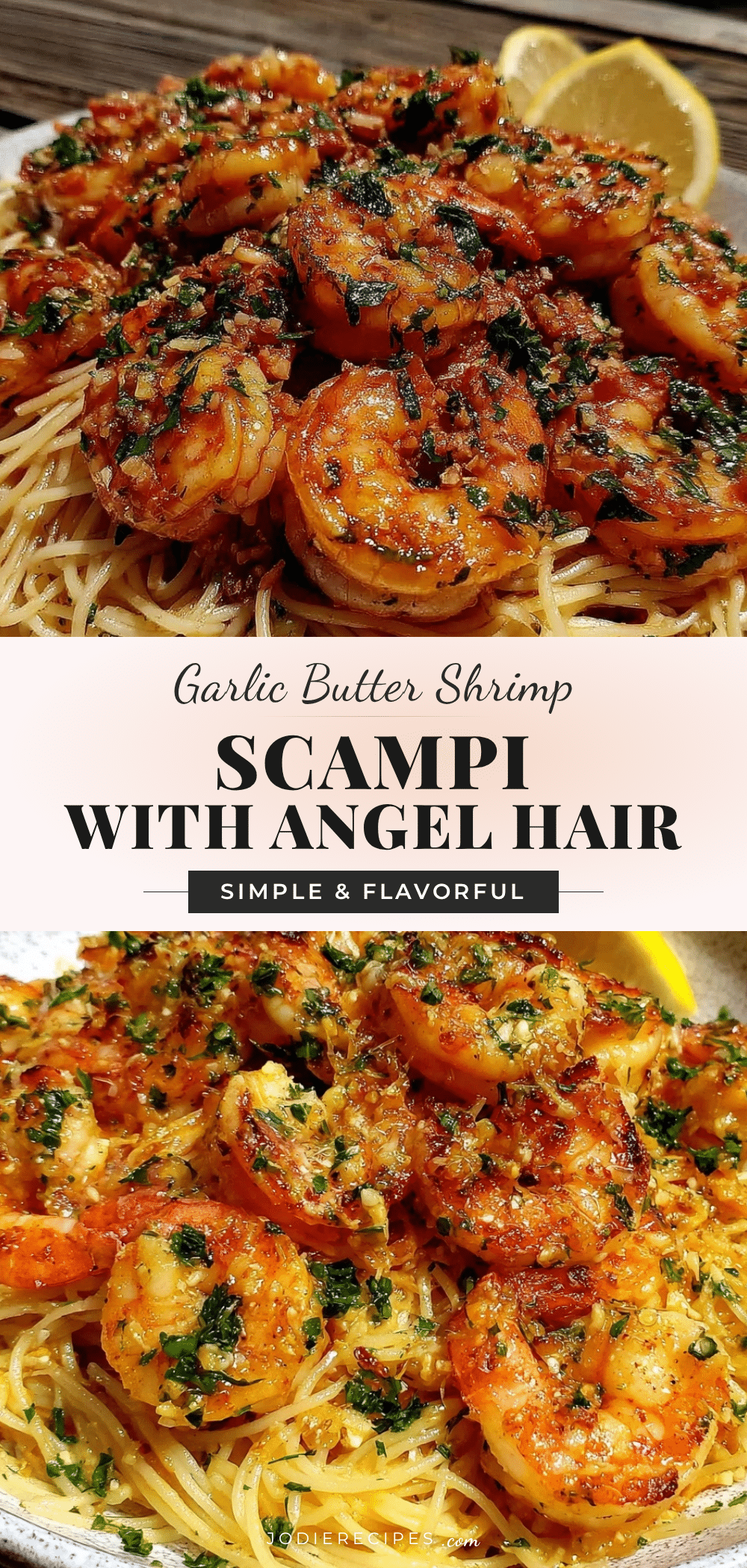 garlic butter shrimp scampi recipe