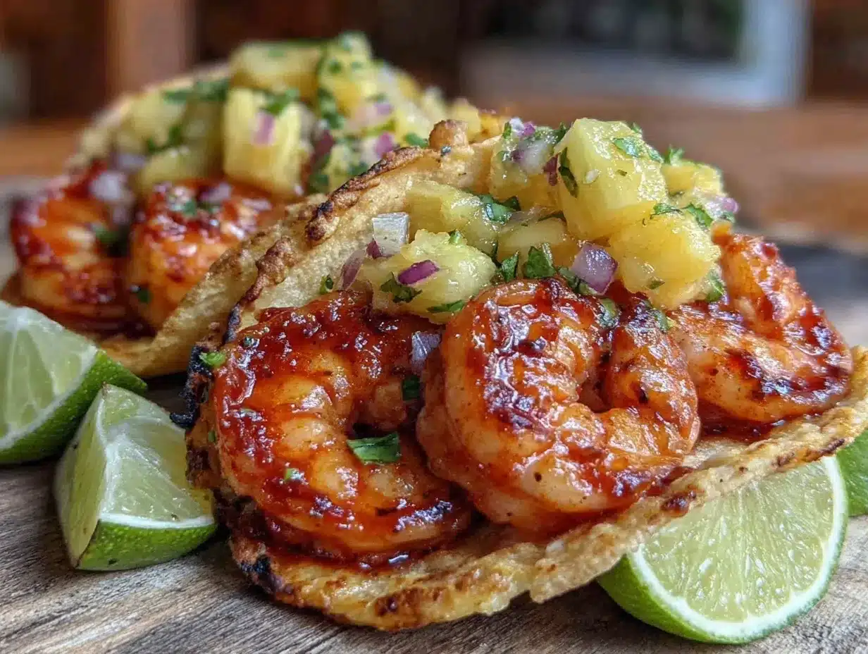 grilled shrimp tacos preparation steps