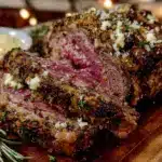 herb crusted prime rib roast - featured image