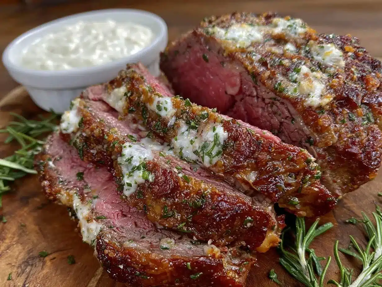 herb crusted prime rib roast preparation steps