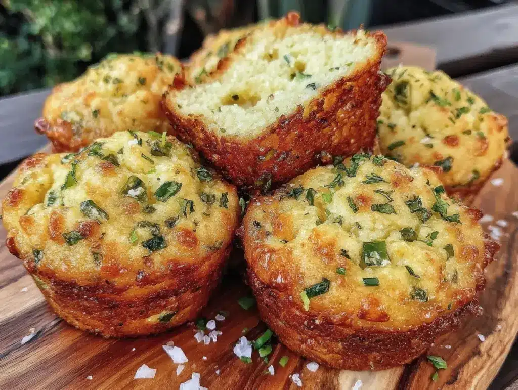 jalapeño cheddar cornbread muffins - featured image