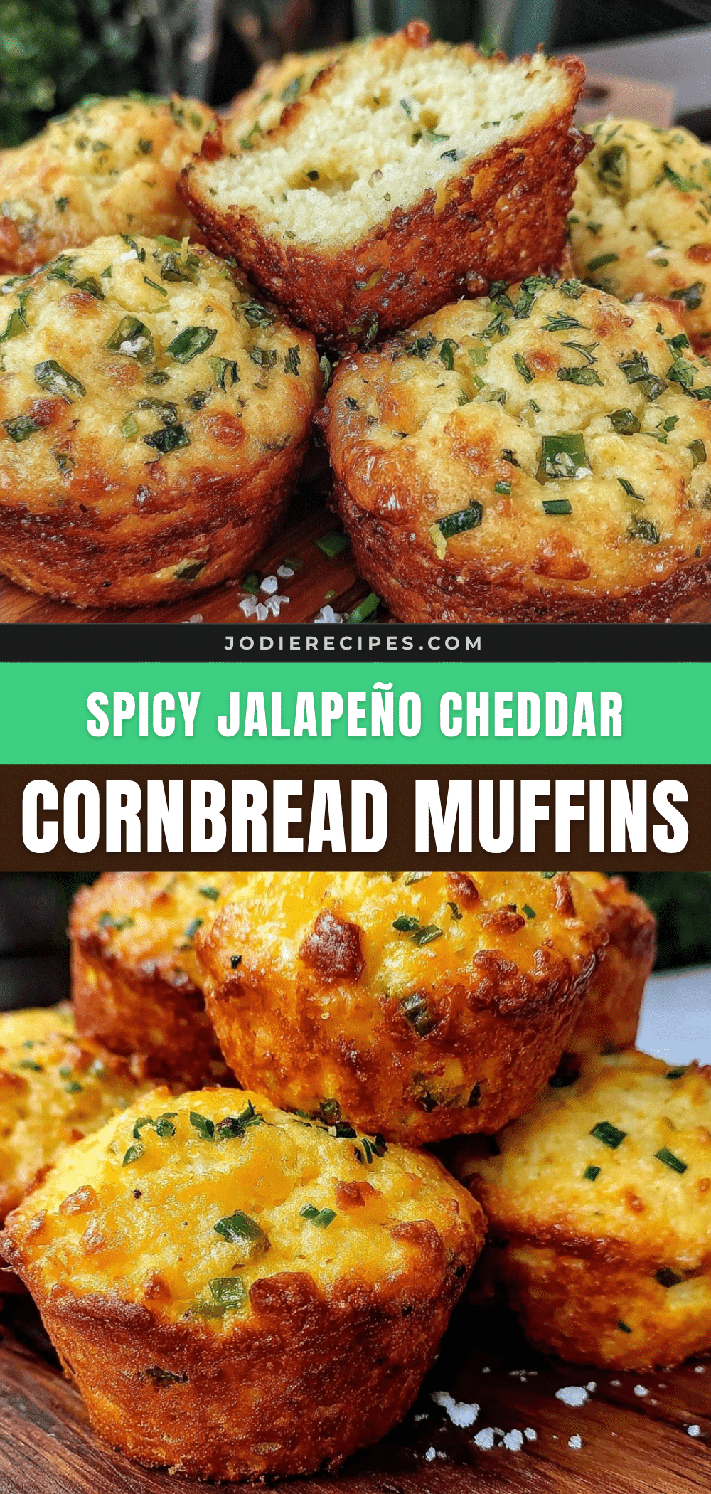 jalapeño cheddar cornbread muffins recipe
