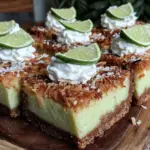 key lime pie bars - featured image
