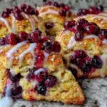lemon blueberry scones - featured image
