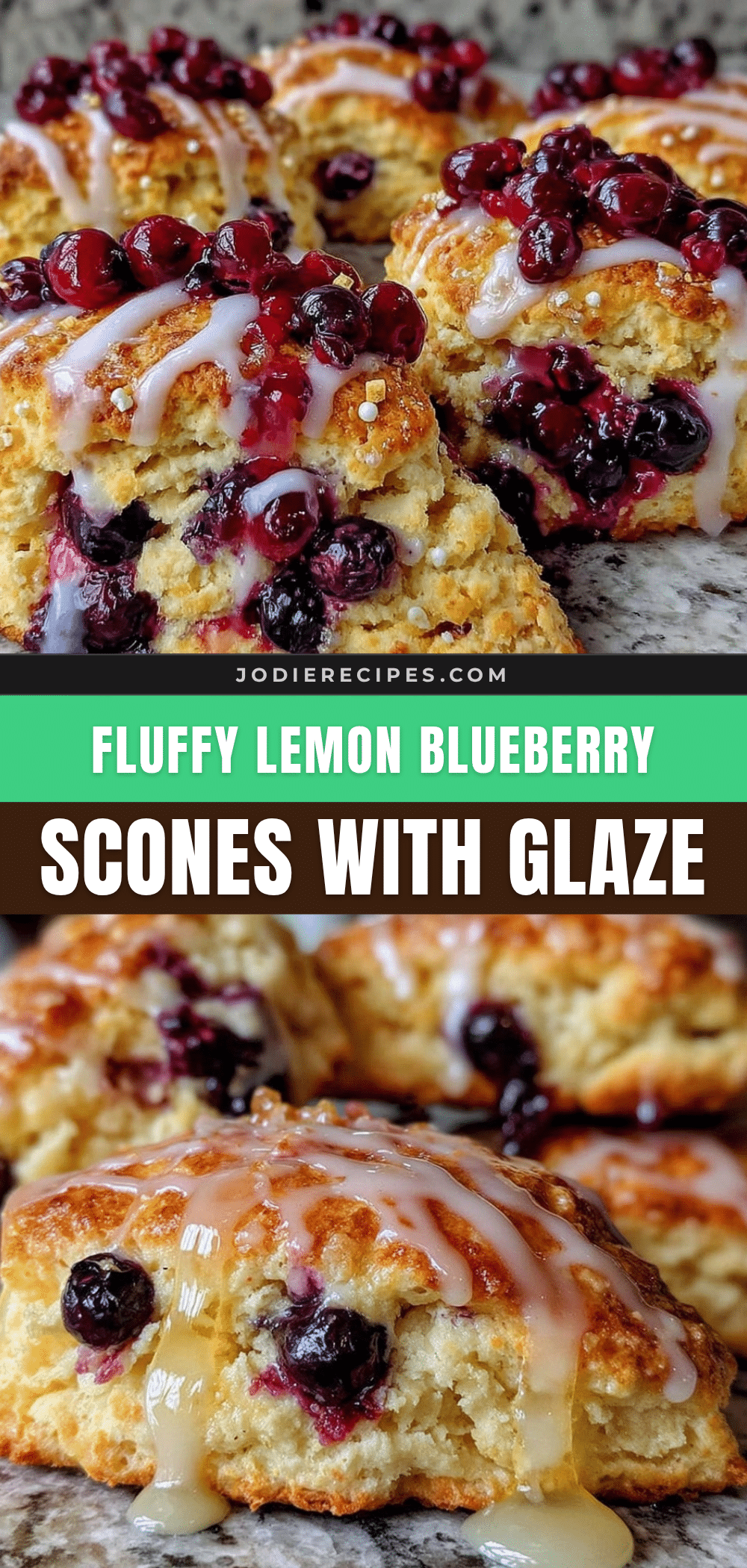 lemon blueberry scones recipe