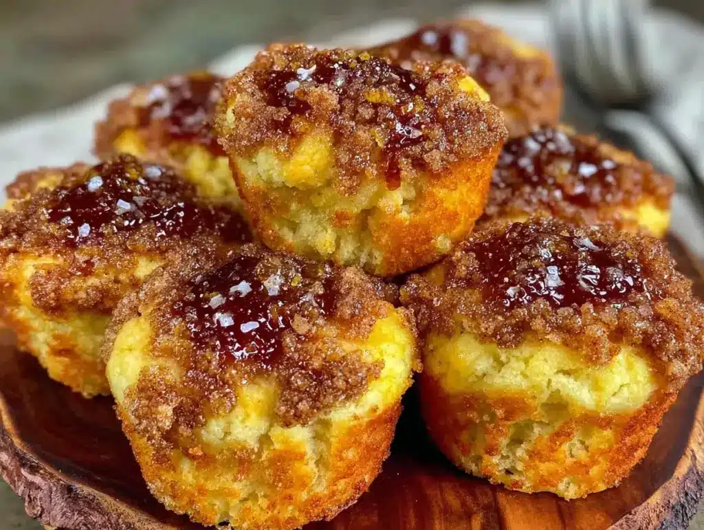 mini banana bread muffins - featured image