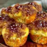 mini banana bread muffins - featured image