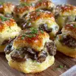 mini beef wellington bites - featured image