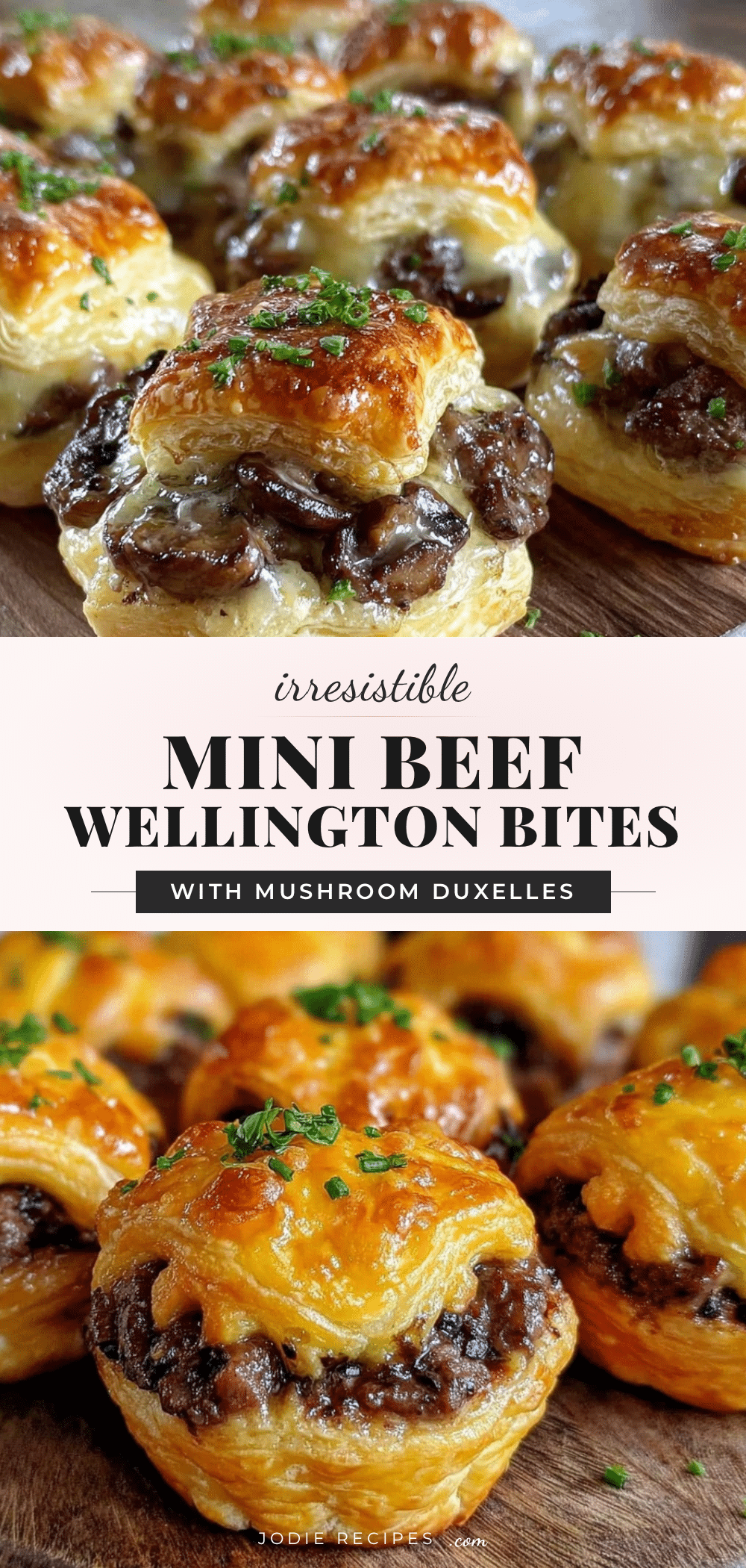 mini beef wellington bites recipe