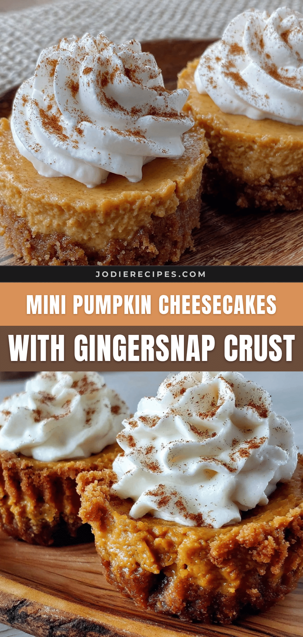 mini pumpkin cheesecakes recipe