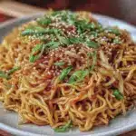 quick garlic noodles - featured image