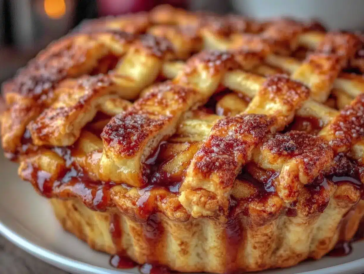 salted caramel apple pie preparation steps