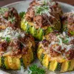 savory stuffed patty pan squash - featured image