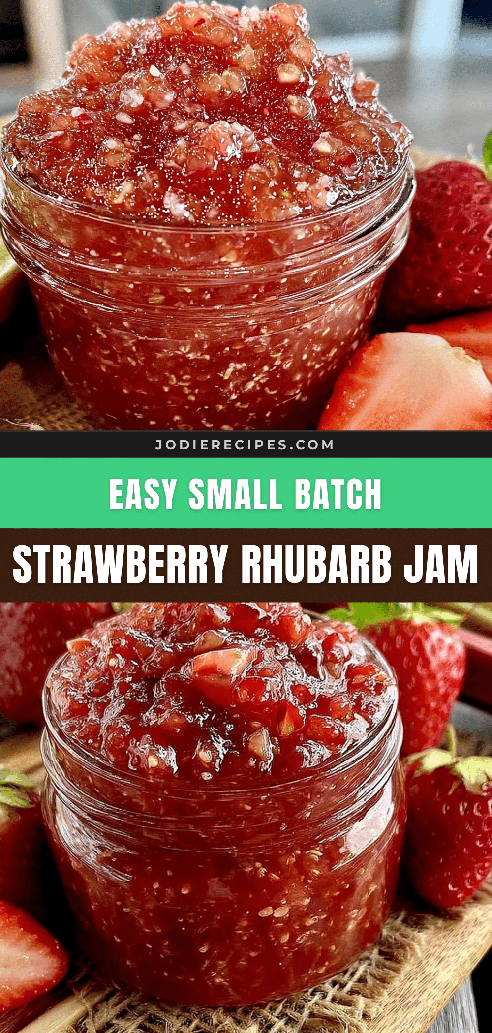 small batch strawberry rhubarb jam recipe recipe