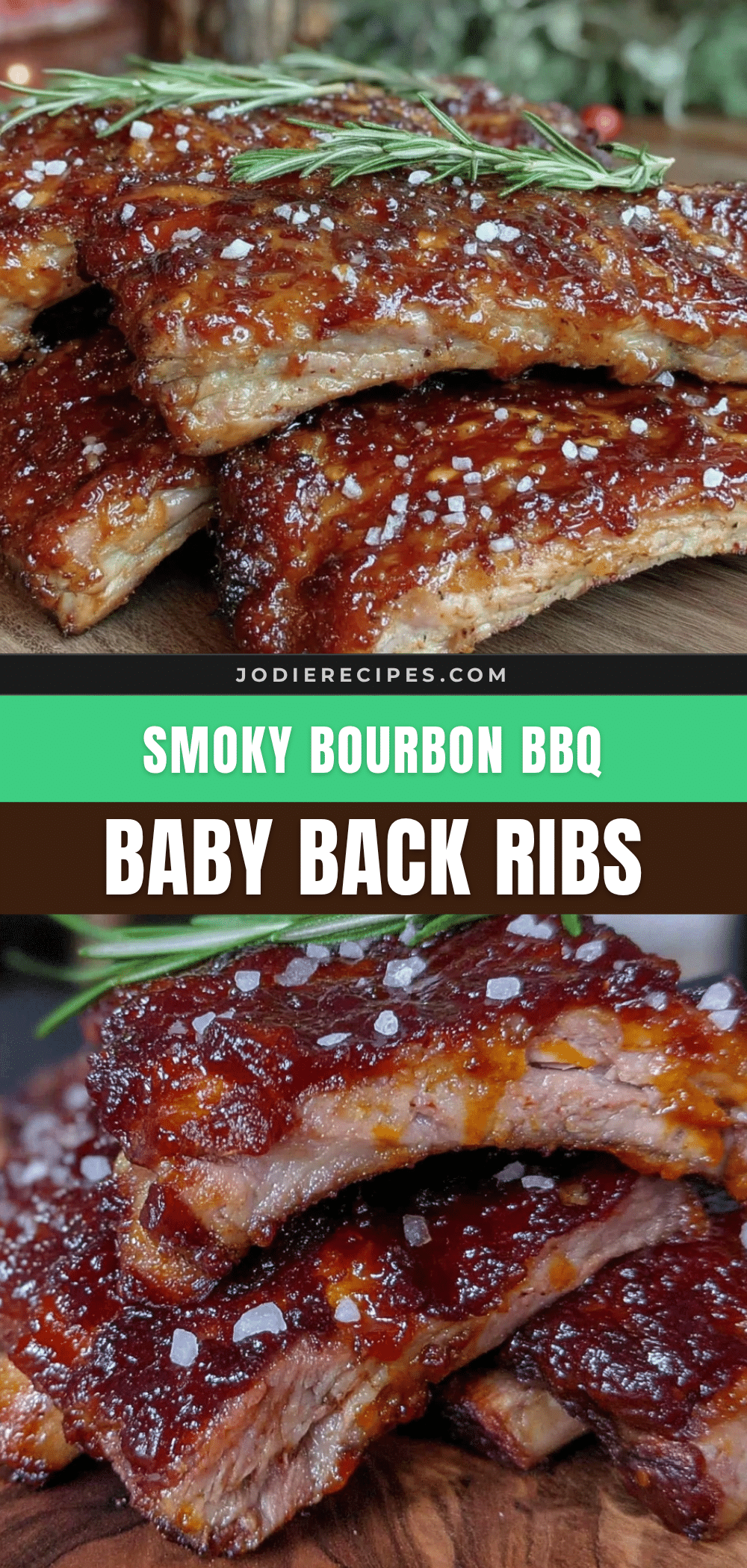 smoked bourbon bbq baby back ribs recipe