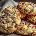 soft funfetti cake mix cookies - featured image