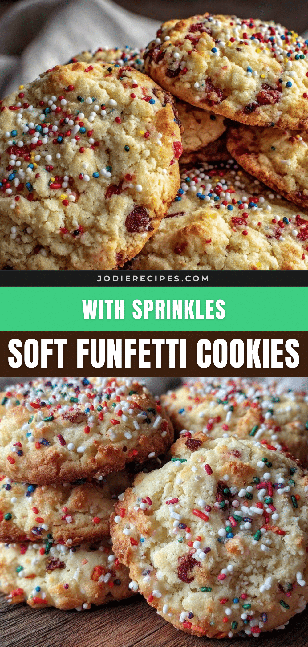 soft funfetti cake mix cookies recipe