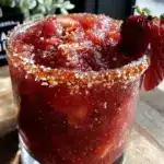 virgin frozen strawberry margarita - featured image
