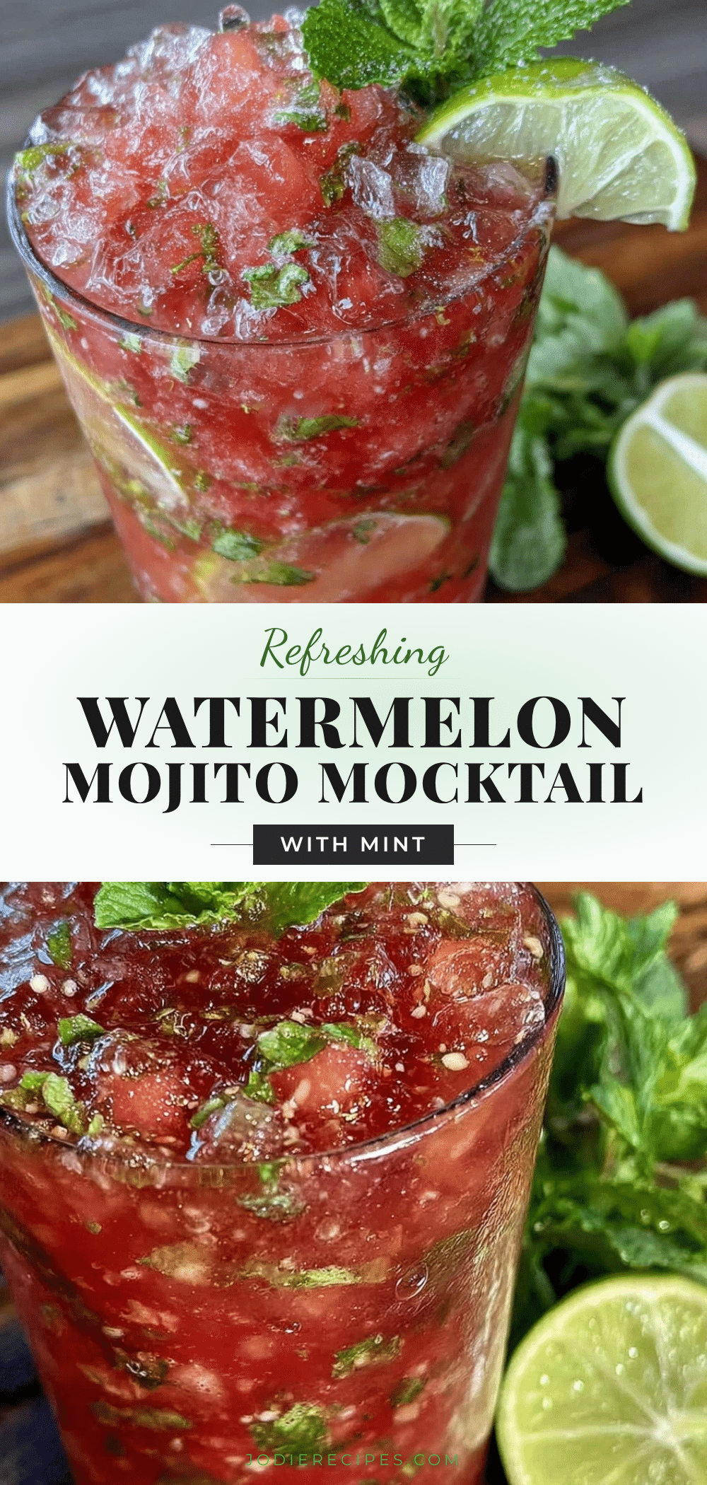watermelon mojito mocktail recipe