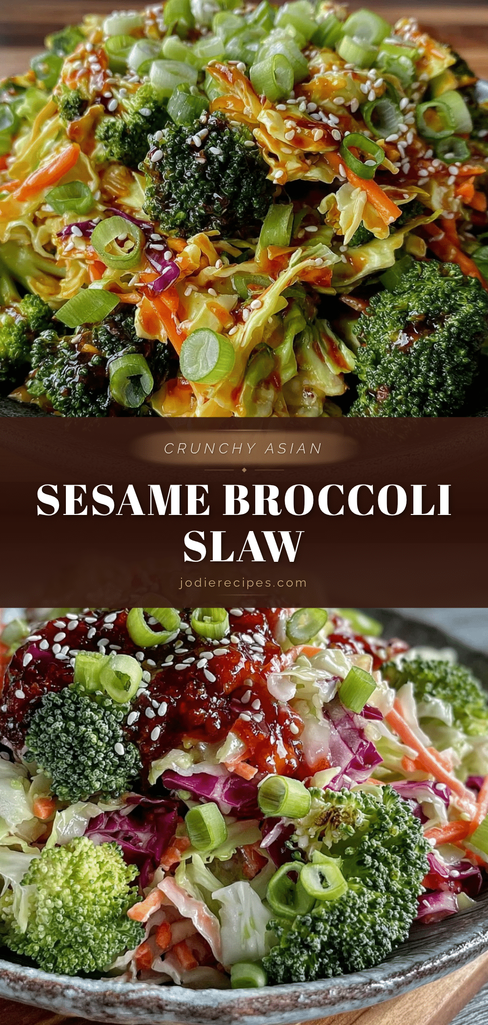 asian sesame broccoli slaw recipe