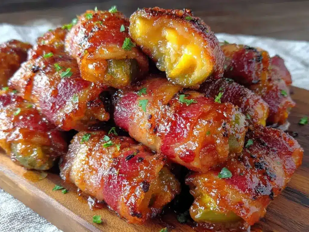 bacon-wrapped jalapeño poppers - featured image