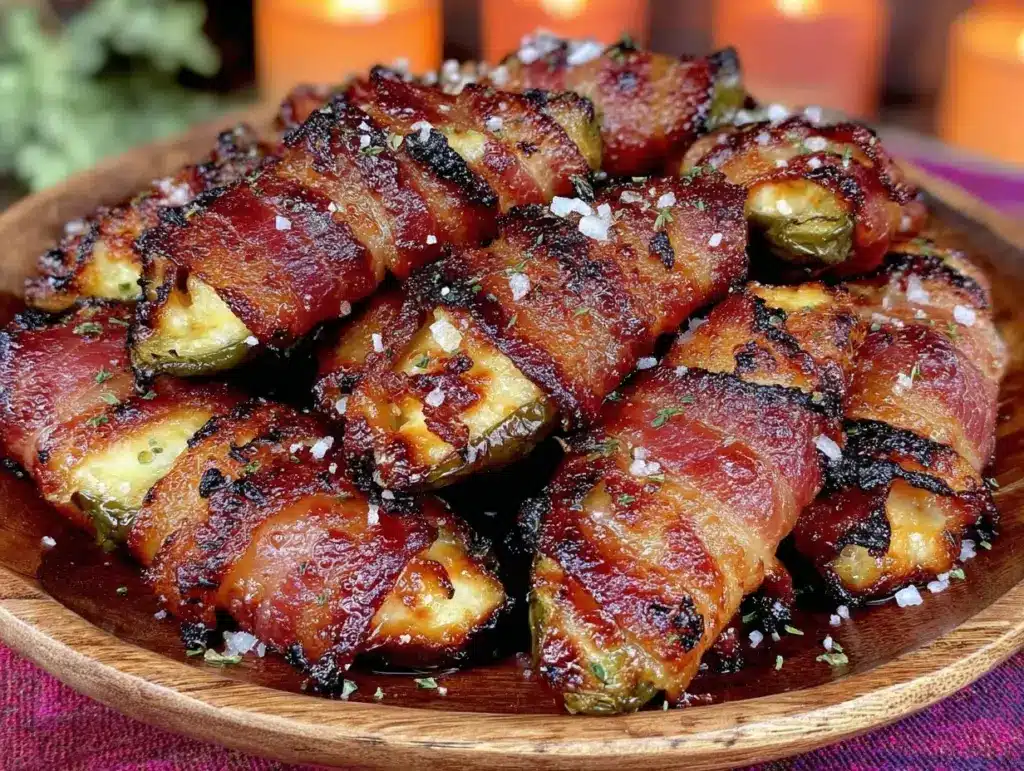 bacon-wrapped jalapeño poppers - featured image