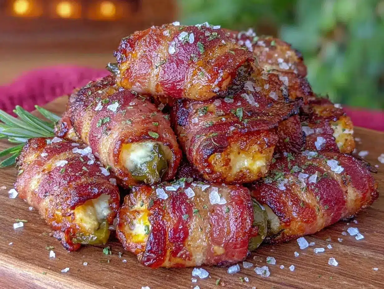 bacon-wrapped jalapeño poppers preparation steps