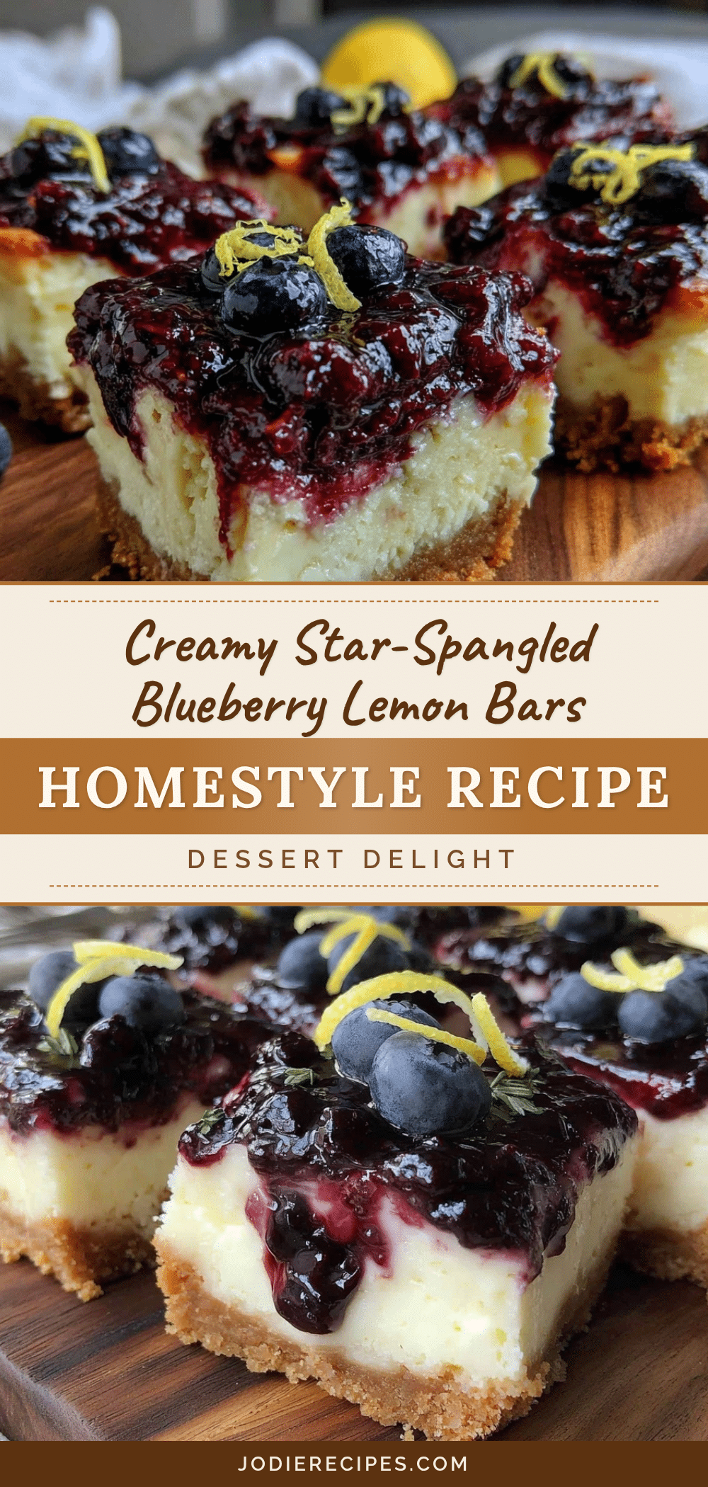 blueberry lemon cheesecake bars recipe