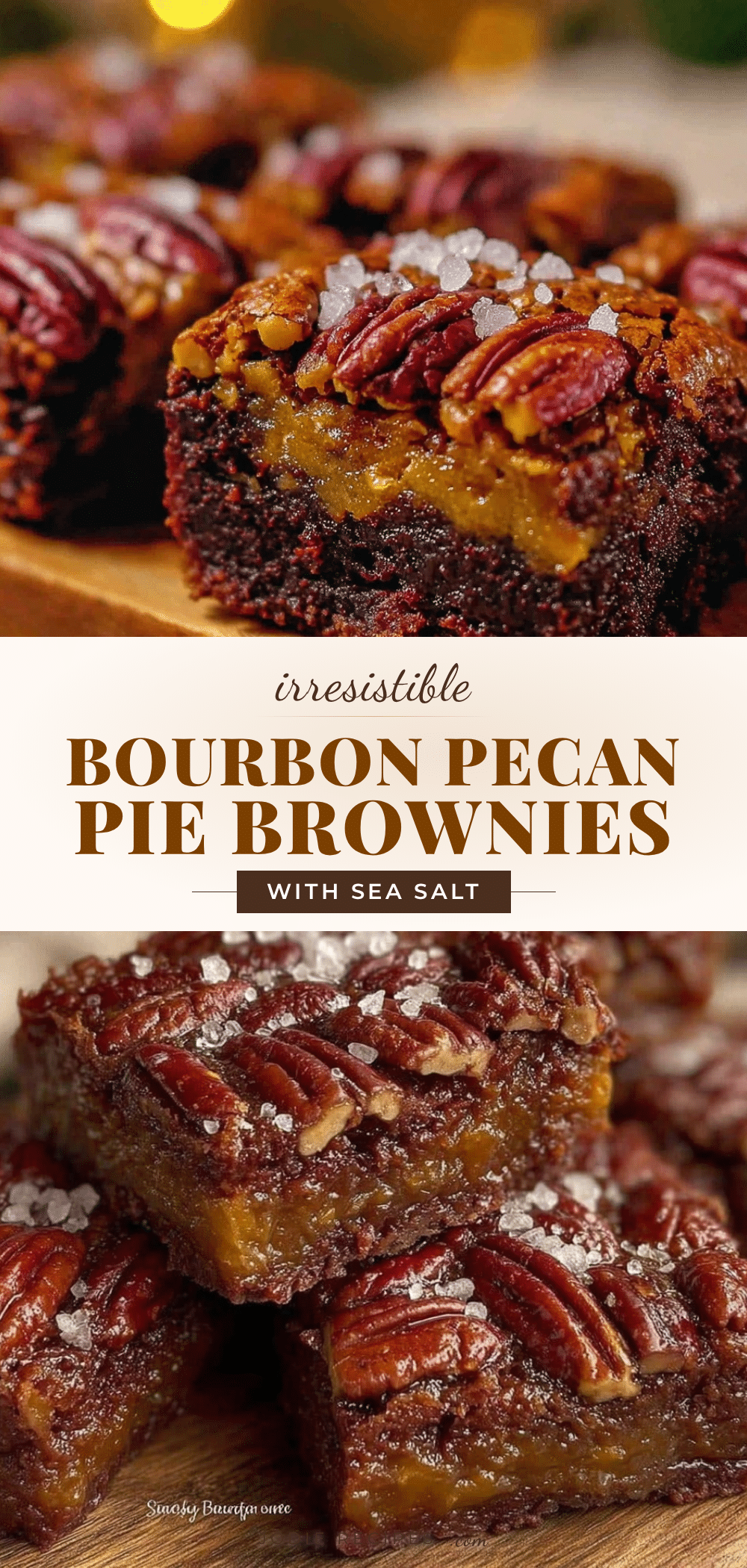 bourbon pecan pie brownies recipe