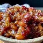 brown sugar bourbon baked beans - featured image