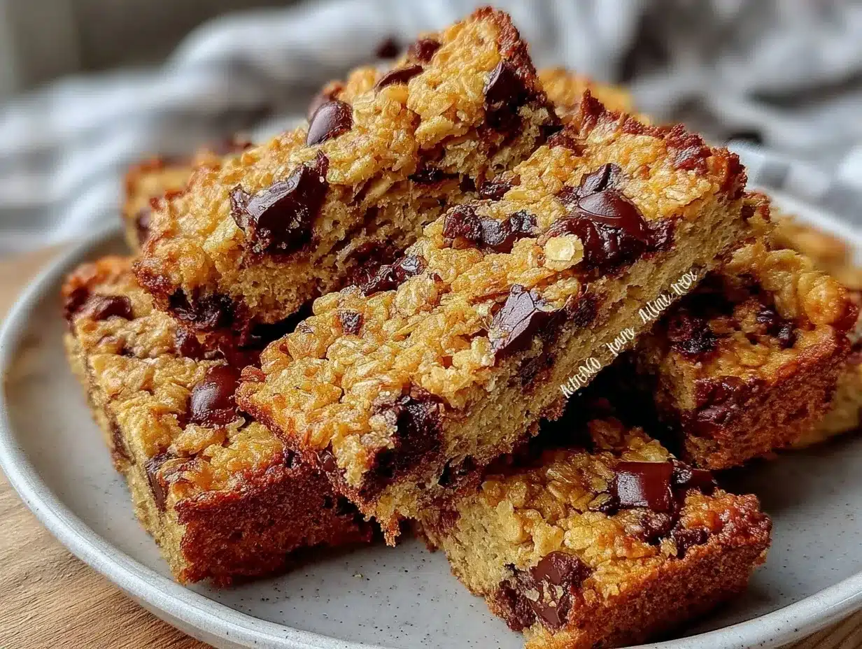 chewy chocolate chip granola bars preparation steps