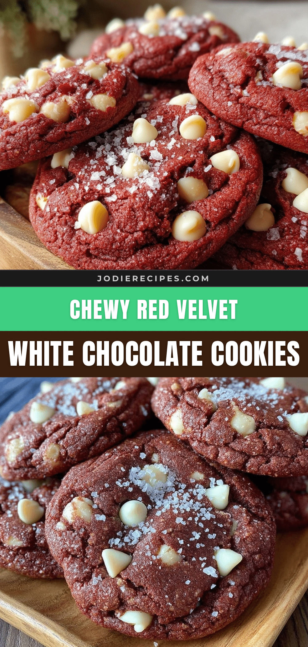 chewy red velvet white chocolate chip cookies recipe