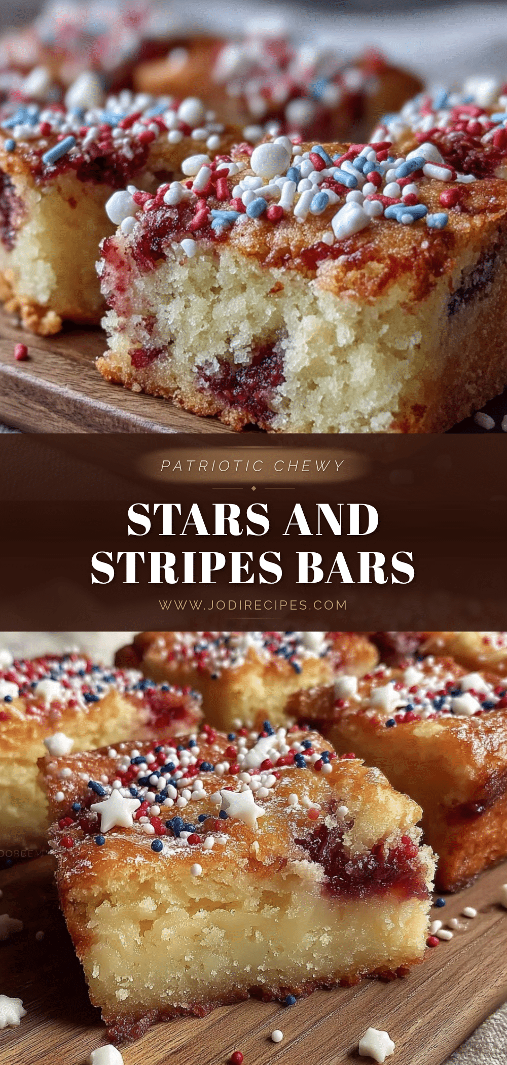 chewy stars and stripes sugar cookie bars recipe