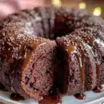 chocolate stout bundt cake - featured image