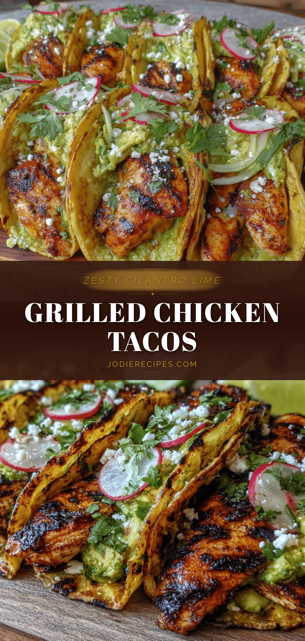cilantro lime grilled chicken tacos recipe