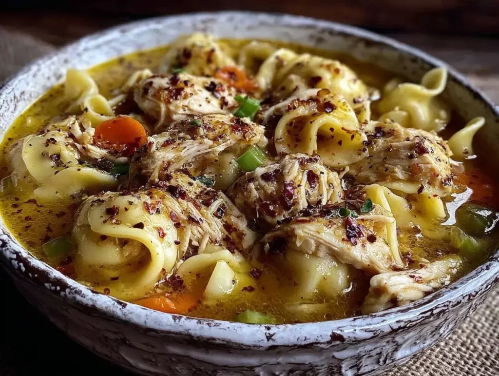 classic chicken noodle soup - featured image