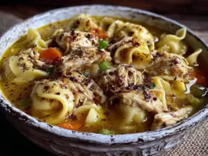 classic chicken noodle soup - featured image