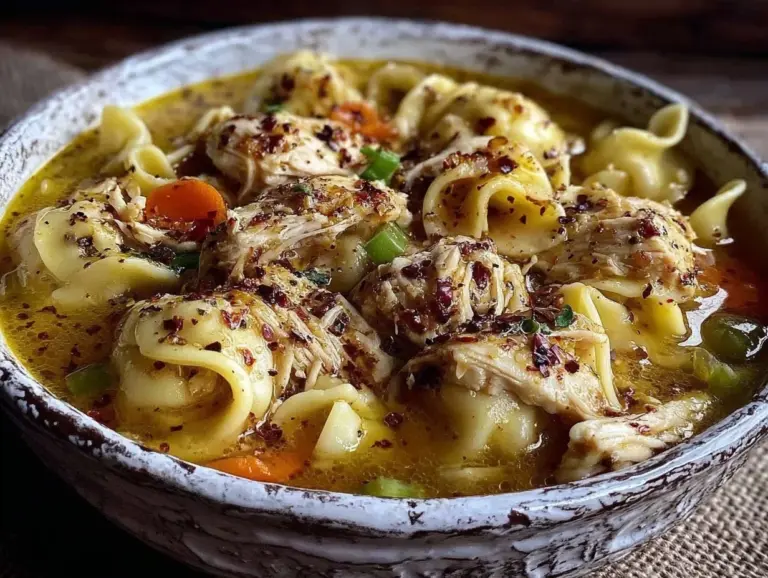 classic chicken noodle soup - featured image