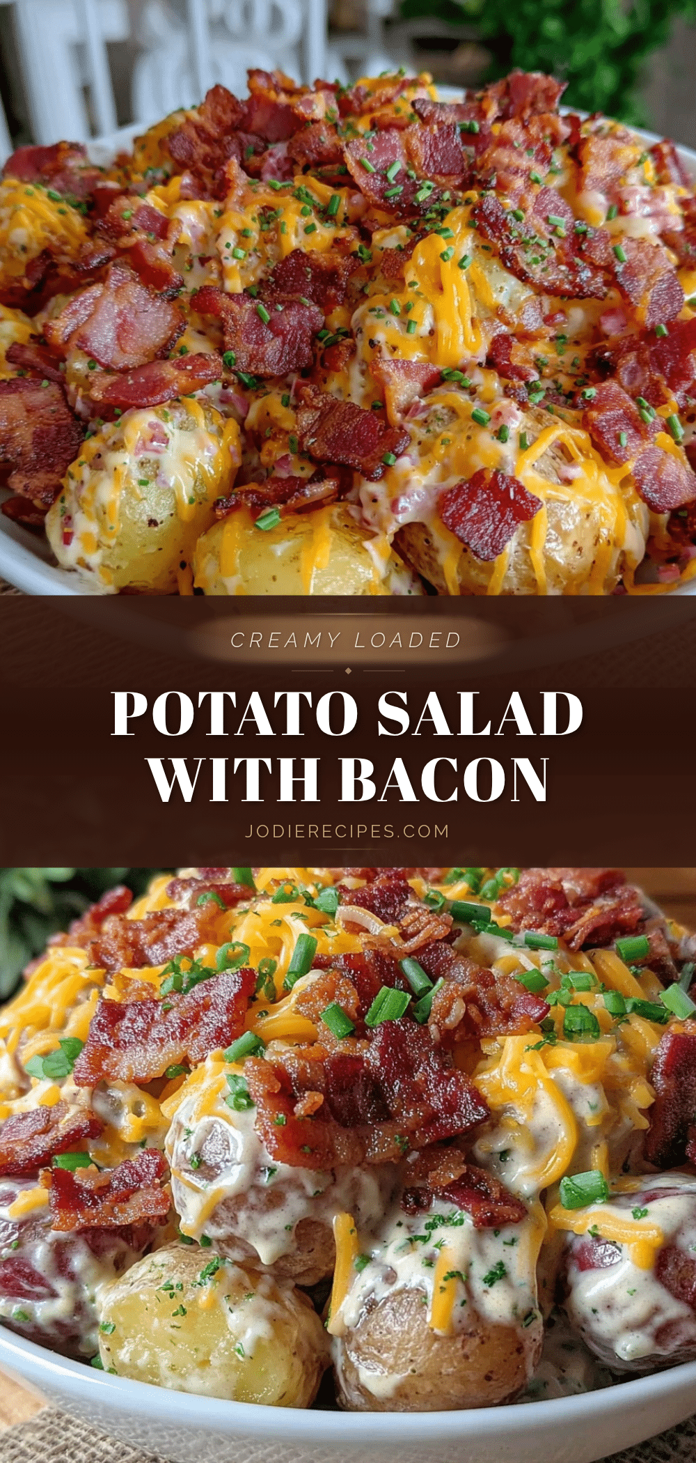 creamy loaded potato salad recipe
