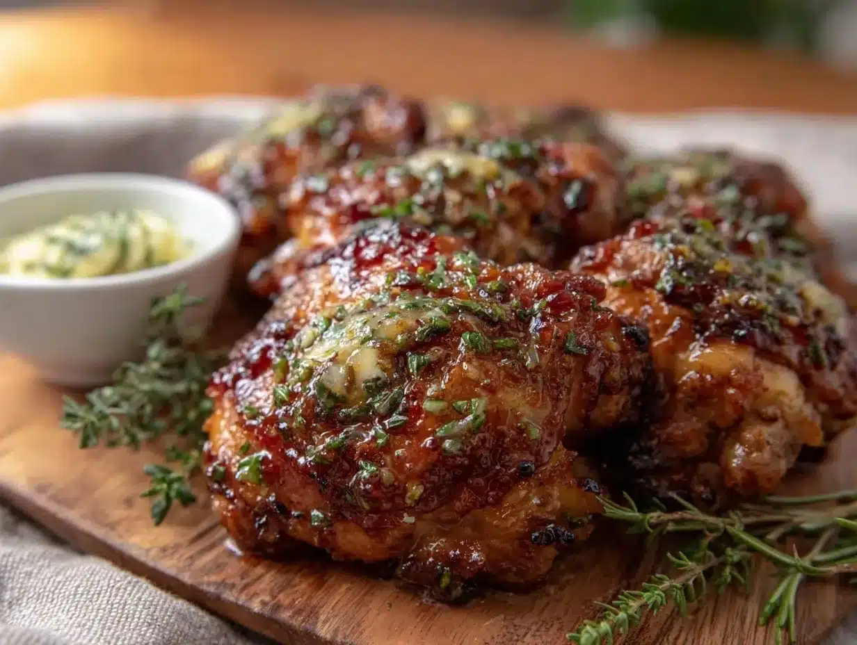 crispy air fryer chicken thighs preparation steps