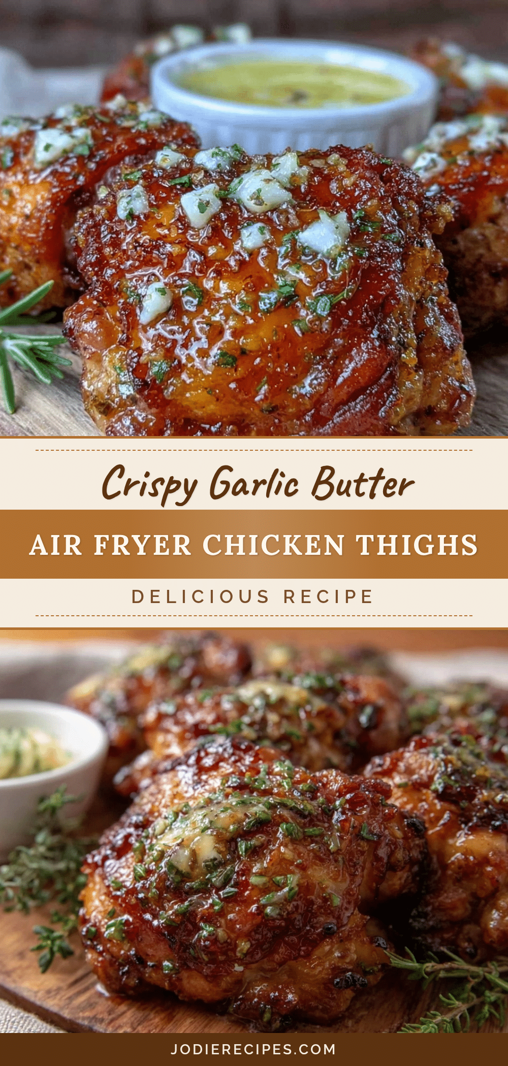 crispy air fryer chicken thighs recipe