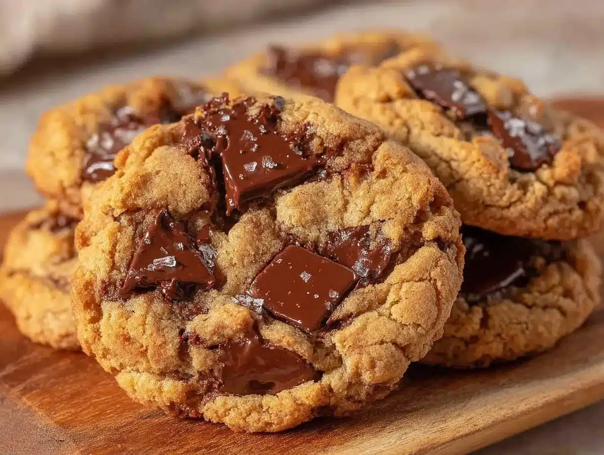 crispy brown butter chocolate chip cookies preparation steps