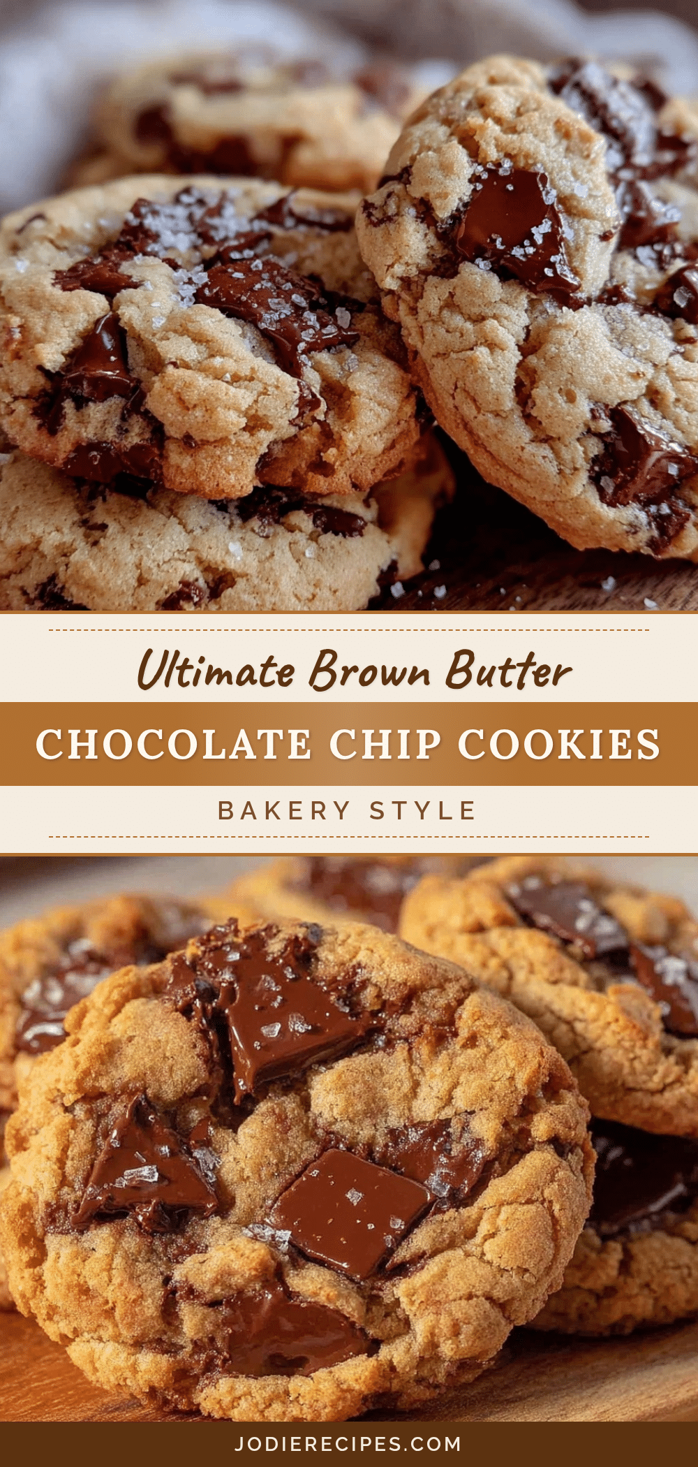 crispy brown butter chocolate chip cookies recipe