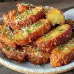 crispy parmesan roasted potatoes - featured image