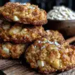 easy chewy apple cinnamon breakfast cookies - featured image